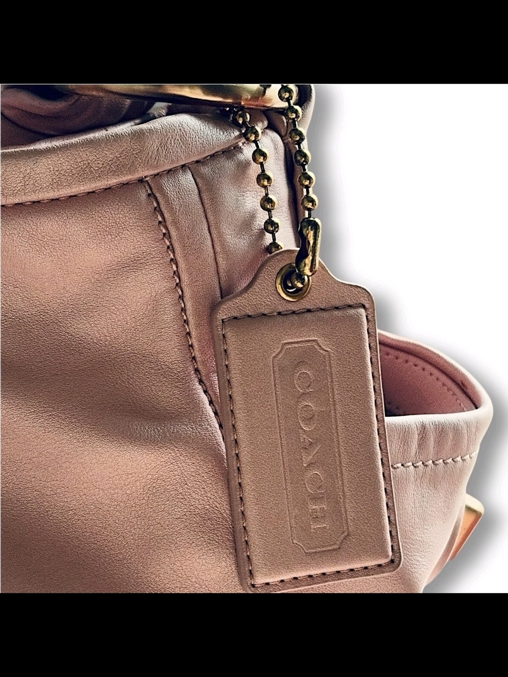 Coach PARK RARE NWOTS 2009 Pink W/Rosegold Hardware - Picture 5 of 12